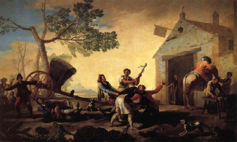 Francisco Goya Fight at the New Inn